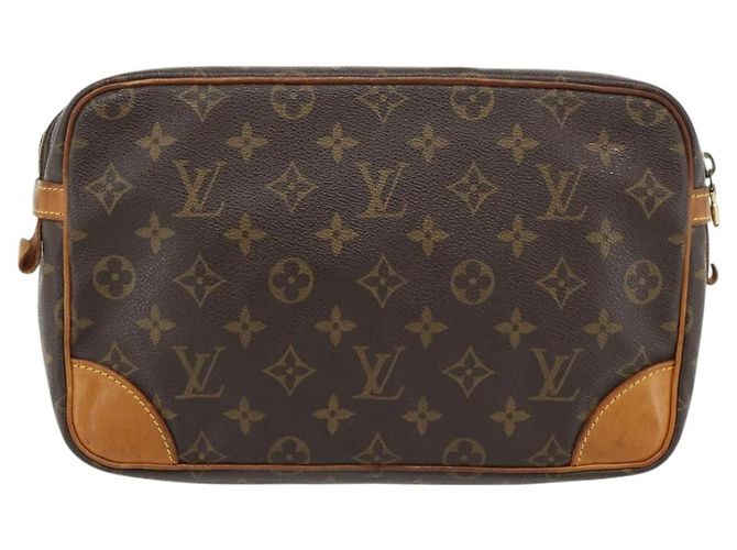 LOUIS VUITTON Clutch Monogram Compiegne 28 M51845 LV Auth 181190 Monogramma - vista 2