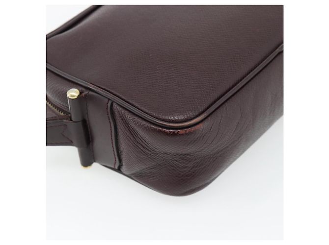 LOUIS VUITTON Taiga Karga Clutch Bag Ardoise M30812 LV Auth ka4427 Grigio - vista 17