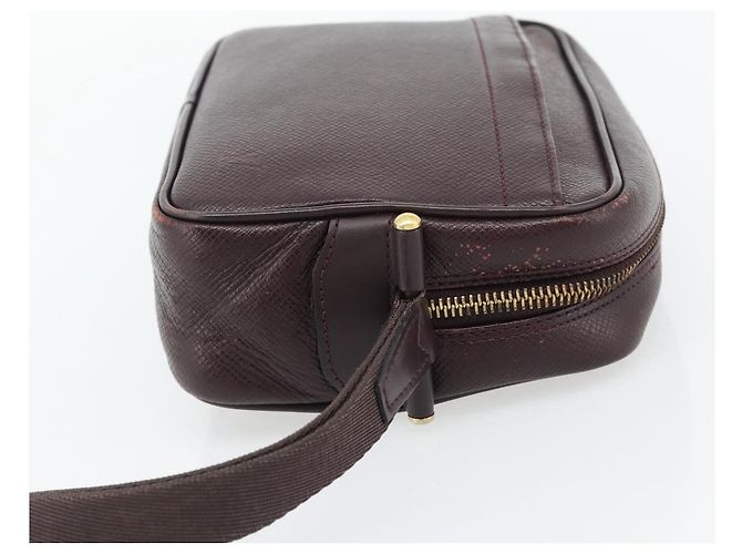 LOUIS VUITTON Taiga Karga Clutch Bag Ardoise M30812 LV Auth ka4427 Grigio - vista 4