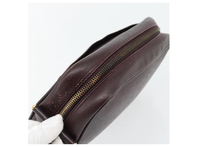 LOUIS VUITTON Taiga Karga Clutch Bag Ardoise M30812 LV Auth ka4427 Grigio - vista 6