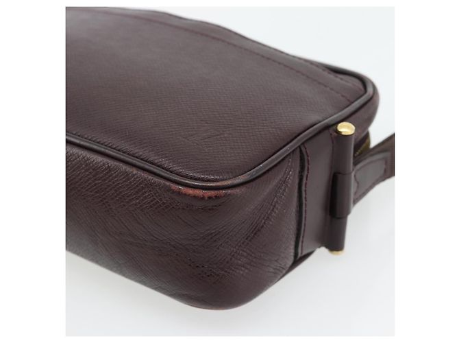 LOUIS VUITTON Taiga Karga Clutch Bag Ardoise M30812 LV Auth ka4427 Grigio - vista 8
