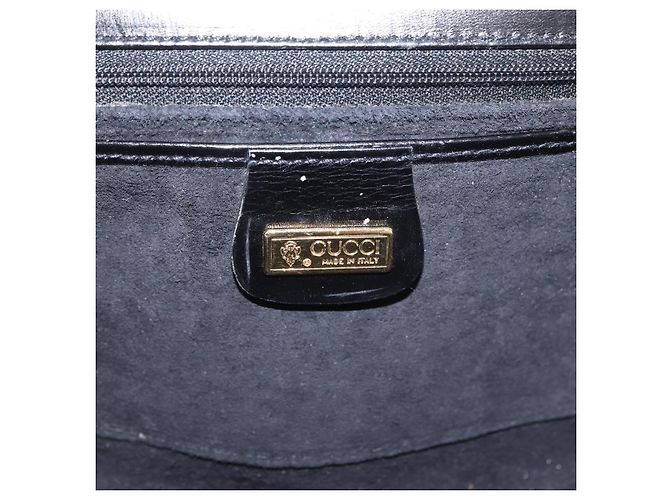 Borsa a Spalla GUCCI in Pelle Nera e Oro 004 056 0219 Auth 181308 Nero D'oro - vista 16