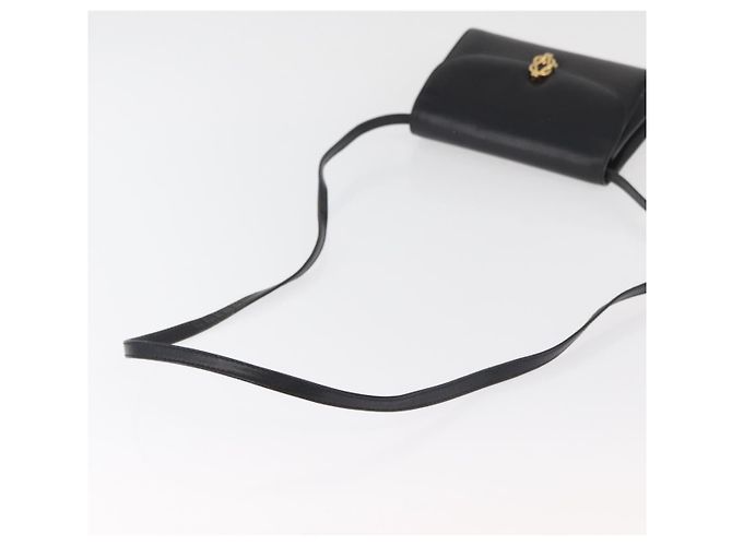 Borsa a Spalla GUCCI in Pelle Nera e Oro 004 056 0219 Auth 181308 Nero D'oro - vista 7