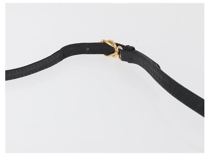 Borsa a Spalla GUCCI in Pelle Nera e Oro 004 056 0219 Auth 181308 Nero D'oro - vista 8
