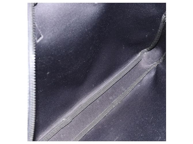 Borsa a Mano FENDI Zucca Canvas PVC Nero Argento Autentica 181259 - vista 11