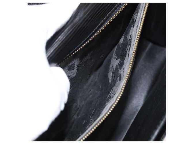 LOUIS VUITTON Epi Monceau 28 Hand Bag Black M52122 LV Auth bs35164 Nero - view 10