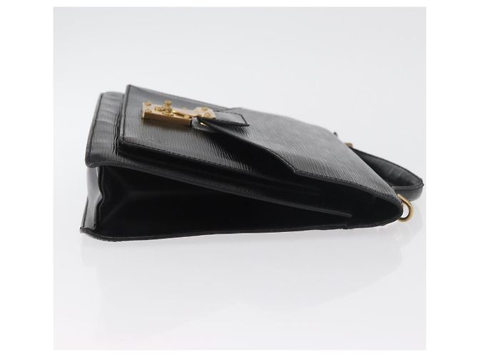 LOUIS VUITTON Epi Monceau 28 Hand Bag Black M52122 LV Auth bs35164 Nero - view 3