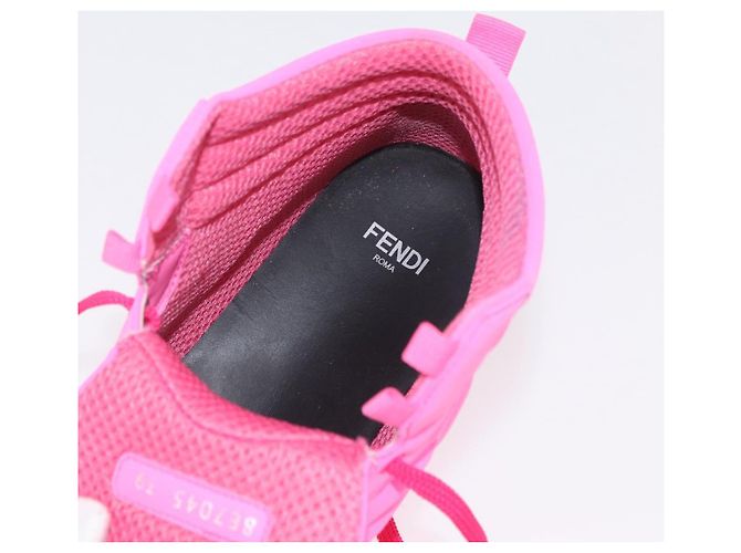 FENDI Zucca Canvas Sneaker 39 Pink Authentisch 181201A - Ansicht 15