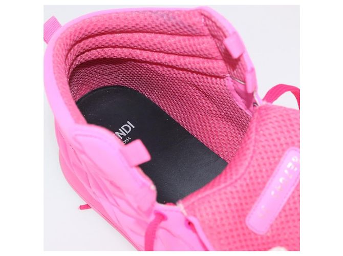 FENDI Zucca Canvas Sneaker 39 Pink Authentisch 181201A - Ansicht 17