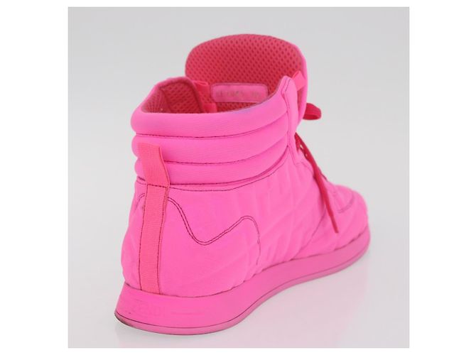 FENDI Zucca Canvas Sneaker 39 Pink Authentisch 181201A - Ansicht 22