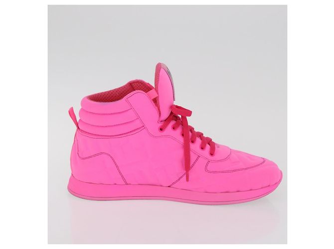 FENDI Zucca Canvas Sneaker 39 Pink Authentisch 181201A - Ansicht 23