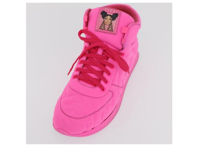 FENDI Zucca Canvas Sneaker 39 Pink Authentisch 181201A - Ansicht 25