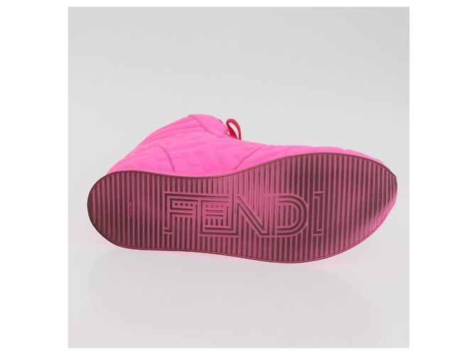 FENDI Zucca Canvas Sneaker 39 Pink Authentisch 181201A - Ansicht 26