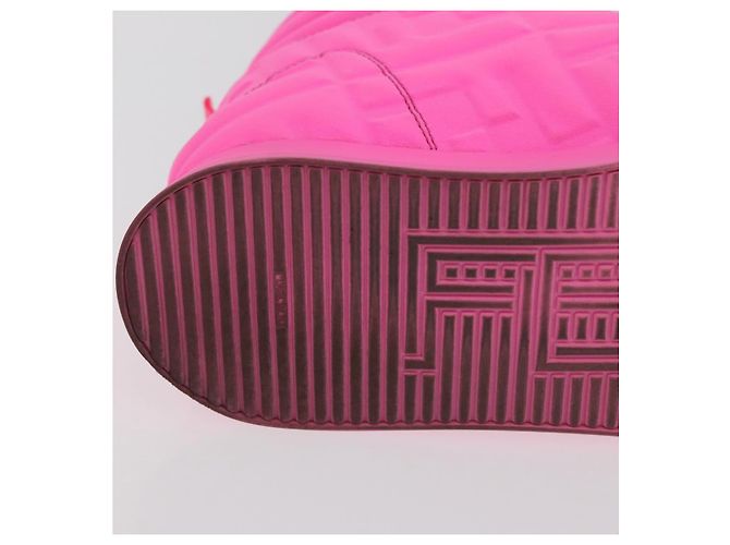 FENDI Zucca Canvas Sneaker 39 Pink Authentisch 181201A - Ansicht 27