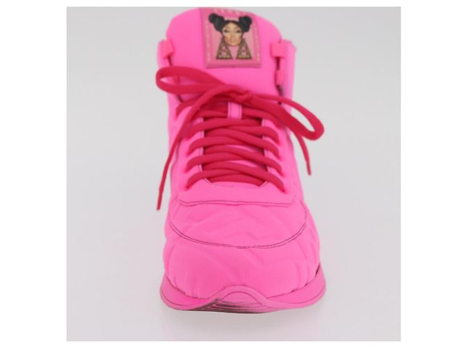 FENDI Zucca Canvas Sneaker 39 Pink Authentisch 181201A - Ansicht 30