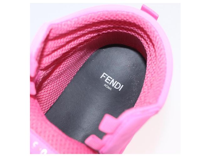 FENDI Zucca Canvas Sneaker 39 Pink Authentisch 181201A - Ansicht 33