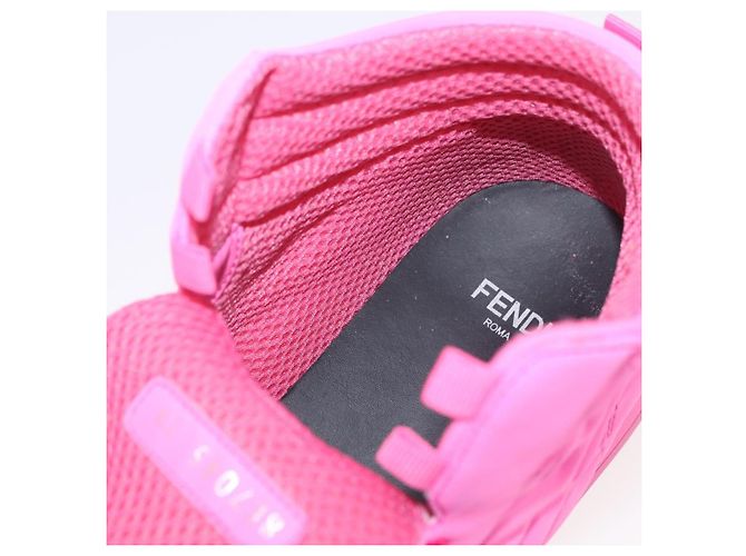 FENDI Zucca Canvas Sneaker 39 Pink Authentisch 181201A - Ansicht 34