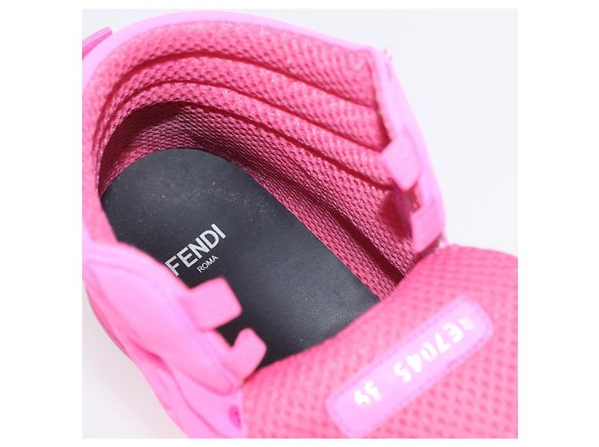 FENDI Zucca Canvas Sneaker 39 Pink Authentisch 181201A - Ansicht 35