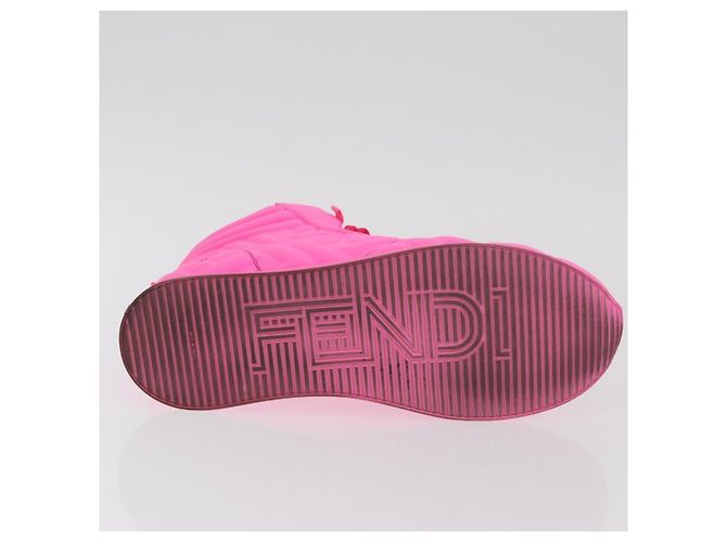 FENDI Zucca Canvas Sneaker 39 Pink Authentisch 181201A - Ansicht 7