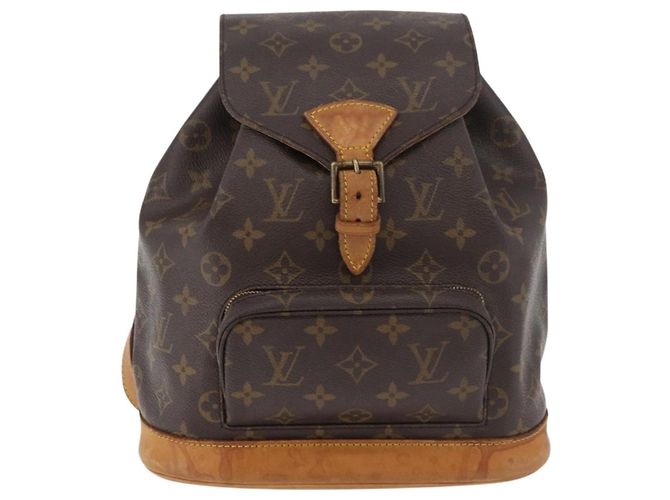 ZAINO LOUIS VUITTON Monogram Montsouris MM M51136 LV Auth 179747 Monogramma - vista 13