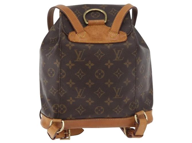 ZAINO LOUIS VUITTON Monogram Montsouris MM M51136 LV Auth 179747 Monogramma - vista 2