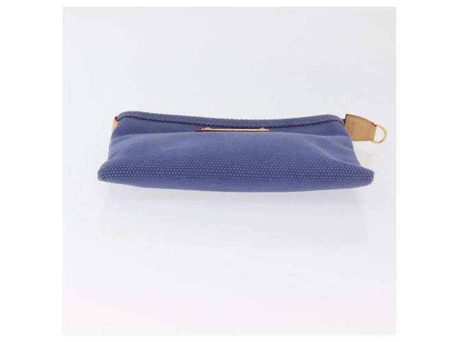 LOUIS VUITTON Antigua Pochette Platt PM Pochette Blu M40070 LV Auth 179777V - vista 7