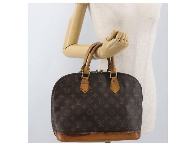 LOUIS VUITTON Borsa Monogram Alma M51130 LV Auth BA12727 Monogramma - vista 21