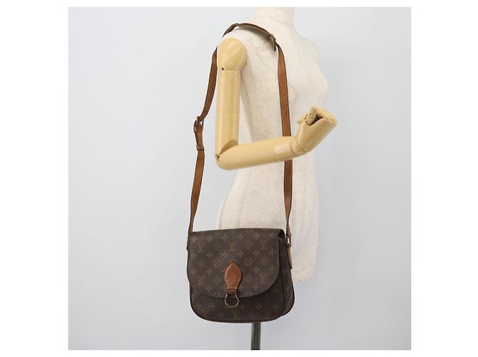 LOUIS VUITTON Borsa a Spalla Monogram Saint Cloud GM M51242 LV Auth 180851 Monogramma - vista 26