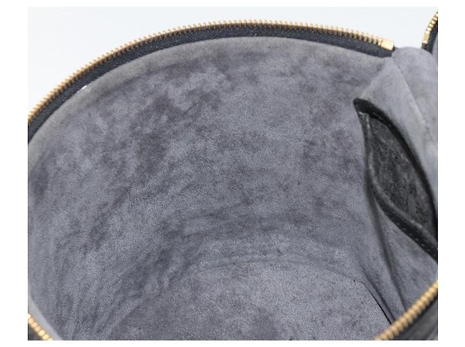 Borsa LOUIS VUITTON Epi Cannes Nera M48032 LV Auth 181175 Nero - vista 21
