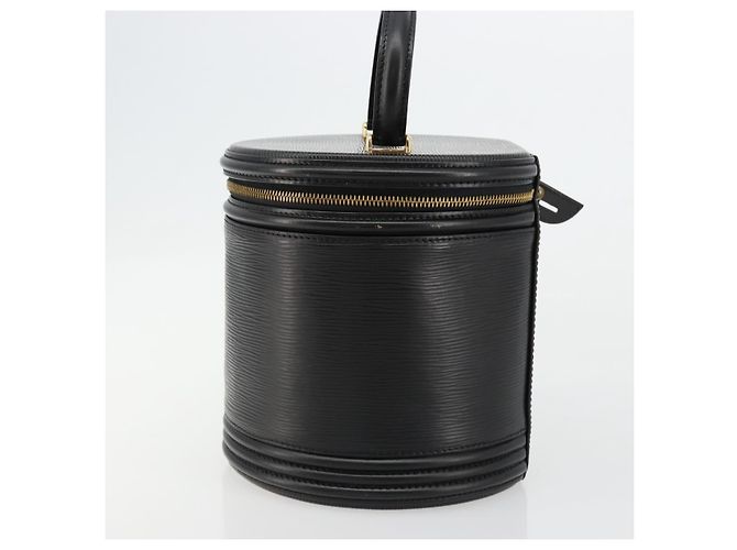 Borsa LOUIS VUITTON Epi Cannes Nera M48032 LV Auth 181175 Nero - vista 4