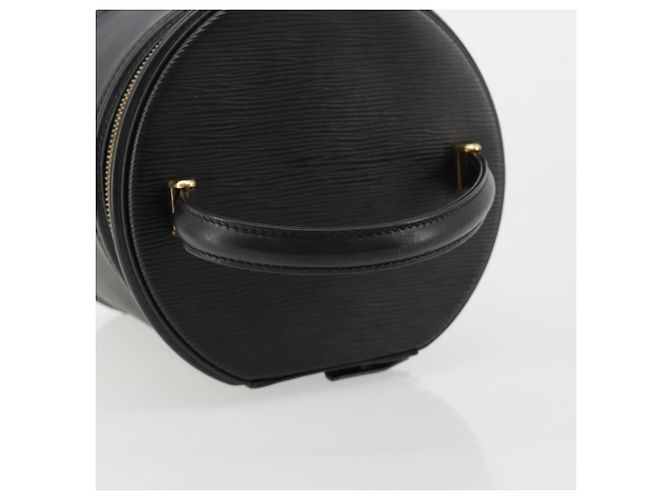 Borsa LOUIS VUITTON Epi Cannes Nera M48032 LV Auth 181175 Nero - vista 7