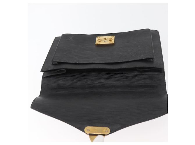 LOUIS VUITTON Borsa Epi Monceau 28 Nera M52122 LV Auth BA12742 Nero - vista 21