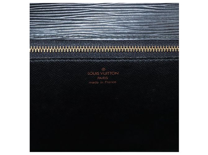 LOUIS VUITTON Borsa Epi Monceau 28 Nera M52122 LV Auth BA12742 Nero - vista 22