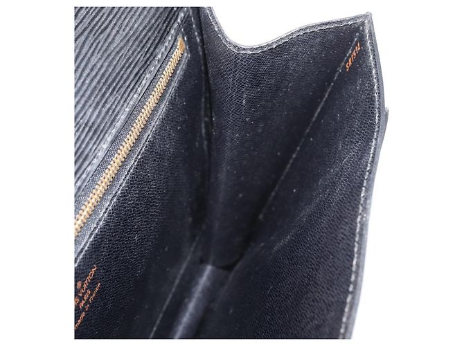 LOUIS VUITTON Borsa Epi Monceau 28 Nera M52122 LV Auth BA12742 Nero - vista 23