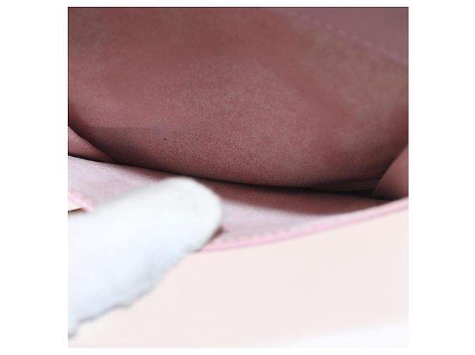 LOUIS VUITTON Monogram Vernis Motto Pouch Marshmallow Pink M91312 Auth BA12888 - Ansicht 11