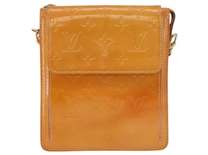 LOUIS VUITTON Monogram Vernis Motto Pouch Marshmallow Pink M91312 Auth BA12888 - Ansicht 13