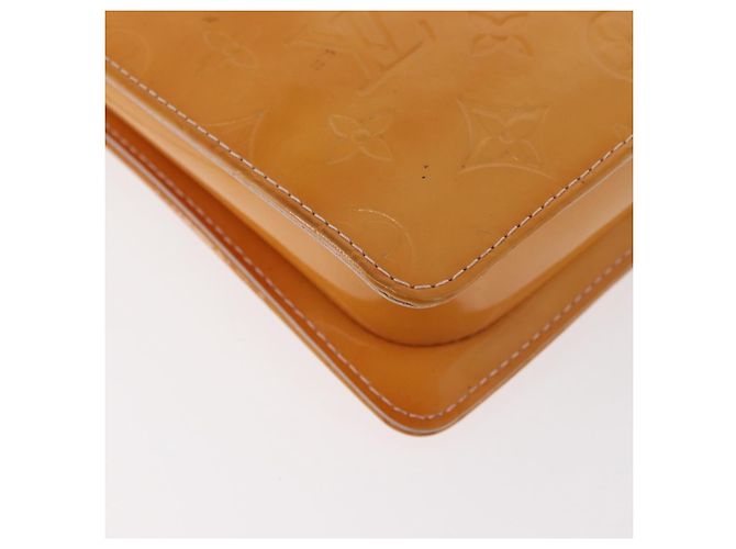 LOUIS VUITTON Monogram Vernis Motto Pouch Marshmallow Pink M91312 Auth BA12888 - Ansicht 17