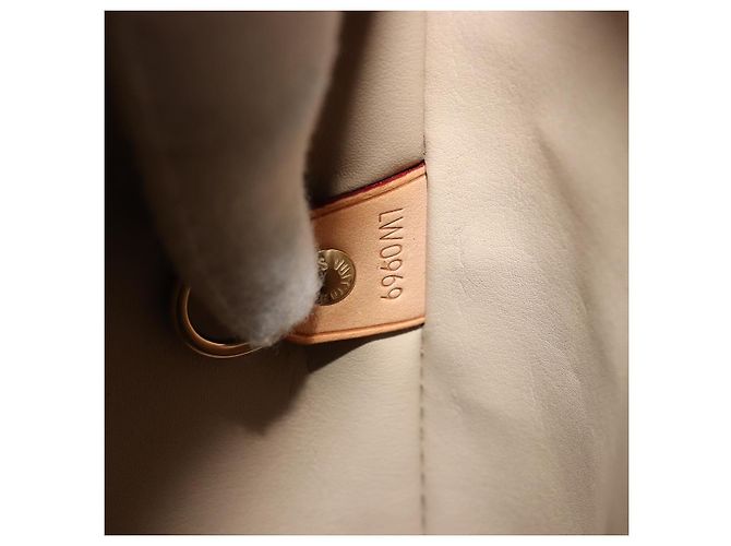 LOUIS VUITTON Borsa Monogram Vernis Houston Beige M91004 LV Auth BA12771 - vista 12