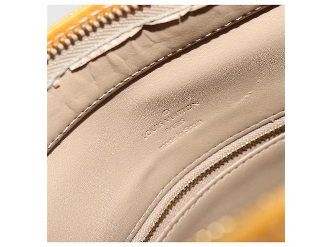 LOUIS VUITTON Borsa Monogram Vernis Houston Beige M91004 LV Auth BA12771 - vista 20