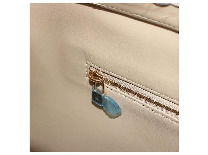 LOUIS VUITTON Borsa Monogram Vernis Houston Beige M91004 LV Auth BA12771 - vista 23