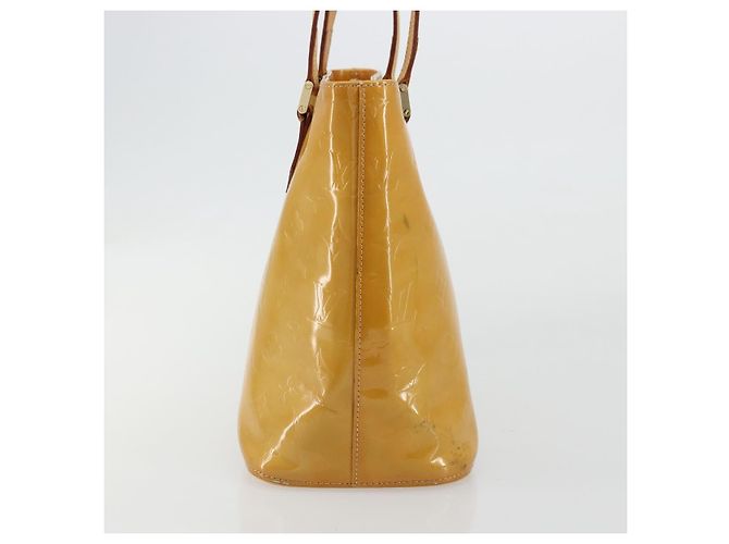 LOUIS VUITTON Borsa Monogram Vernis Houston Beige M91004 LV Auth BA12771 - vista 3