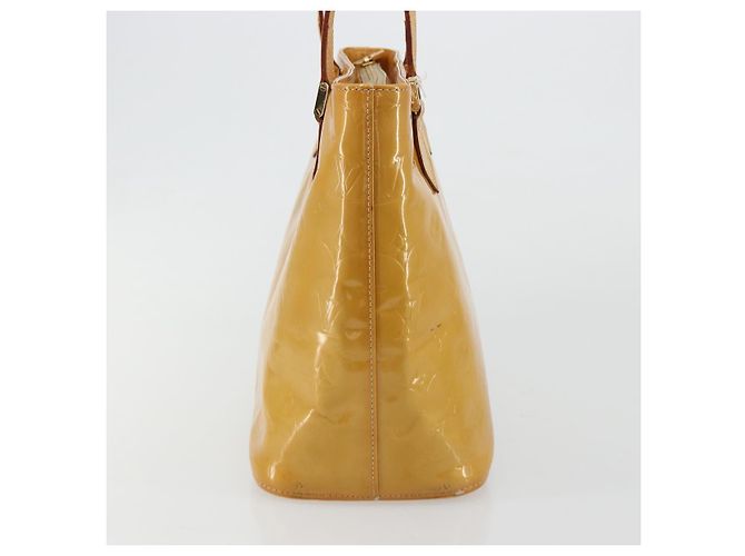 LOUIS VUITTON Borsa Monogram Vernis Houston Beige M91004 LV Auth BA12771 - vista 4