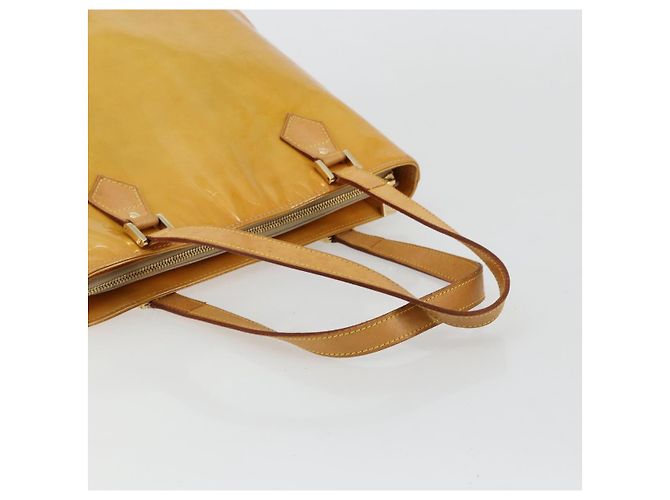 LOUIS VUITTON Borsa Monogram Vernis Houston Beige M91004 LV Auth BA12771 - vista 7