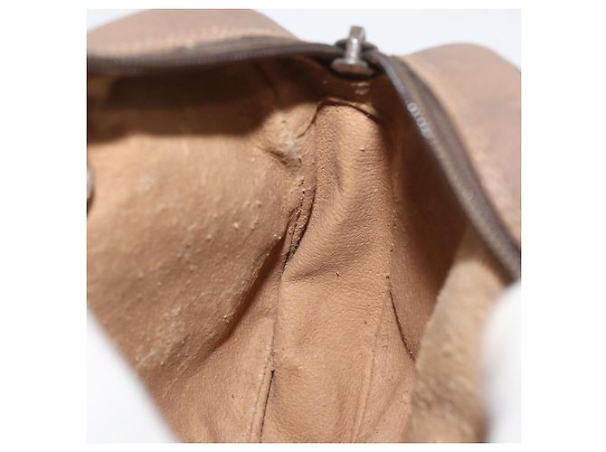 Borsa a tracolla GUCCI GG Supreme PVC Beige Oro 116 02 606 Auth BA12707 D'oro - vista 18