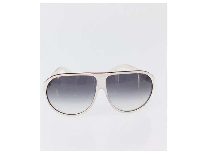 Gafas de sol GUCCI plástico 4 Set Black White Brown Auth bs35111 Castaño Negro Blanco - vista 14