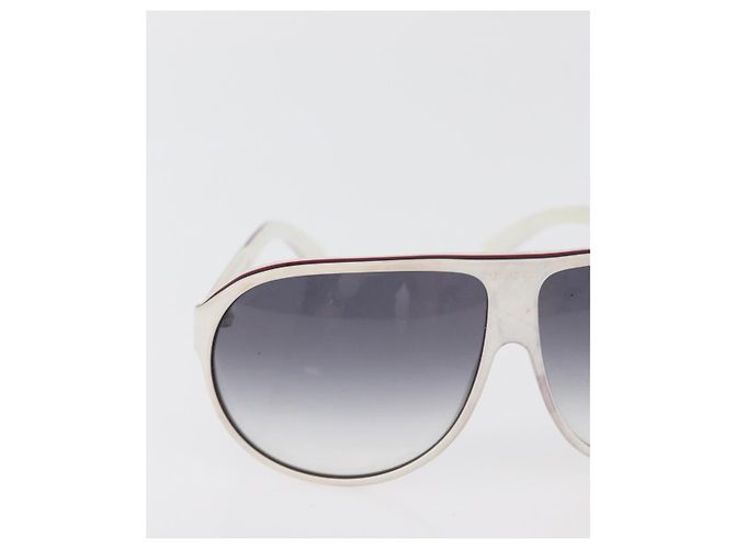Gafas de sol GUCCI plástico 4 Set Black White Brown Auth bs35111 Castaño Negro Blanco - vista 16
