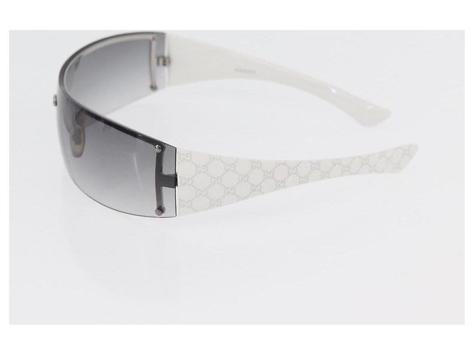 Gafas de sol GUCCI plástico 4 Set Black White Brown Auth bs35111 Castaño Negro Blanco - vista 25
