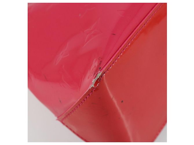 LOUIS VUITTON Borsa Monogram Vernis Wilshire PM Rose Pop M93643 Auth 180668 Rosa - vista 14