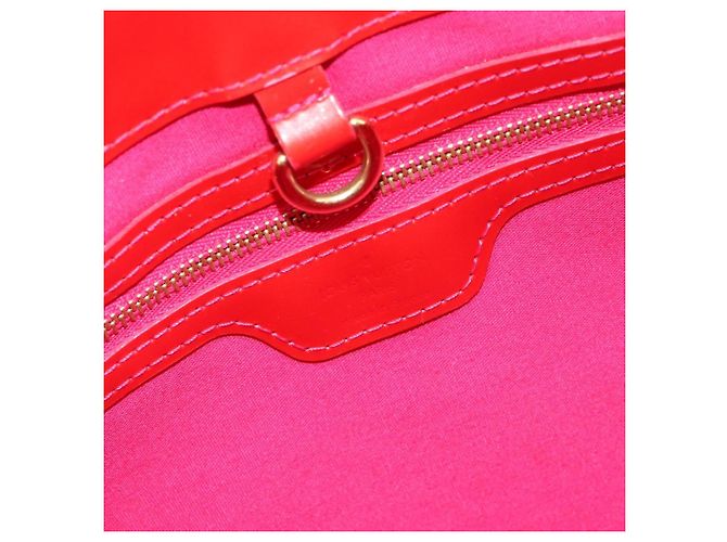 LOUIS VUITTON Borsa Monogram Vernis Wilshire PM Rose Pop M93643 Auth 180668 Rosa - vista 17