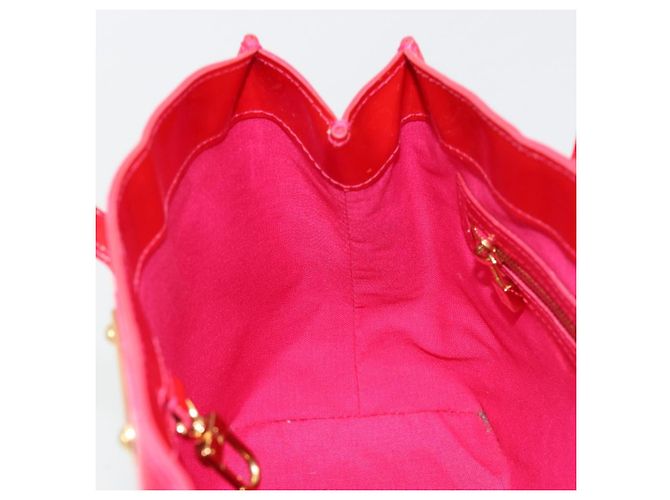 LOUIS VUITTON Borsa Monogram Vernis Wilshire PM Rose Pop M93643 Auth 180668 Rosa - vista 19